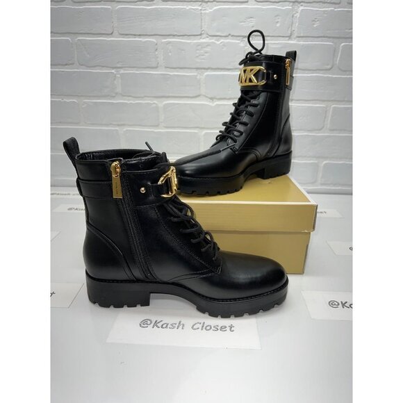 New Michael kors boots Kincaid Lace up boots - Black Various sizes available - Picture 4 of 8